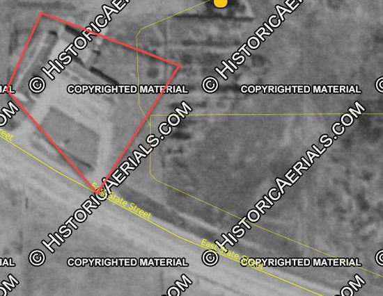 Baby Grand Motel - 1954 Aerial (newer photo)